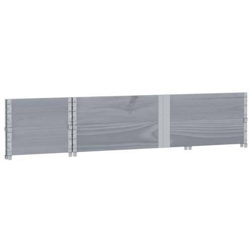 Vrtna sadilica siva 150x50 cm od masivne borovine - Siva 150 x 50 x 41 cm 1 Cijena