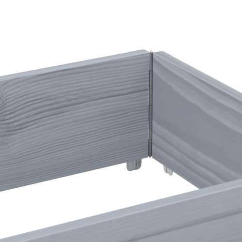 Vrtna sadilica siva 150x50 cm od masivne borovine - Siva 150 x 50 x 41 cm 1 Cijena