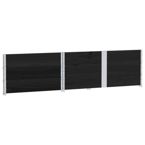 Vrtna sadilica crna 150x100 cm od masivne borovine - Crna 150 x 100 x 60.5 cm 1 Cijena