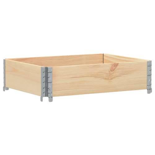 Vrtna sadilica 80x60 cm od masivne borovine - Prirodna 80 x 60 x 21.5 cm 1 Cijena