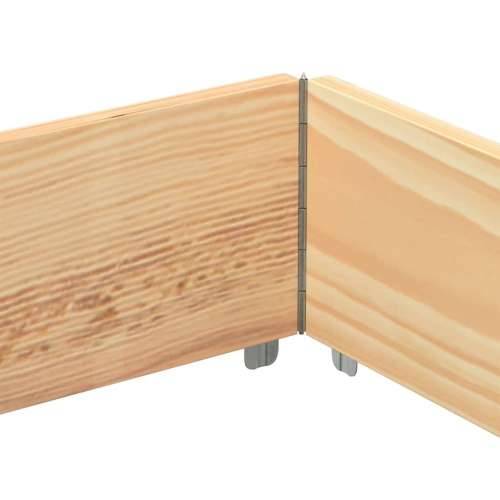 Vrtna sadilica 80x60 cm od masivne borovine - Prirodna 80 x 60 x 21.5 cm 1 Cijena