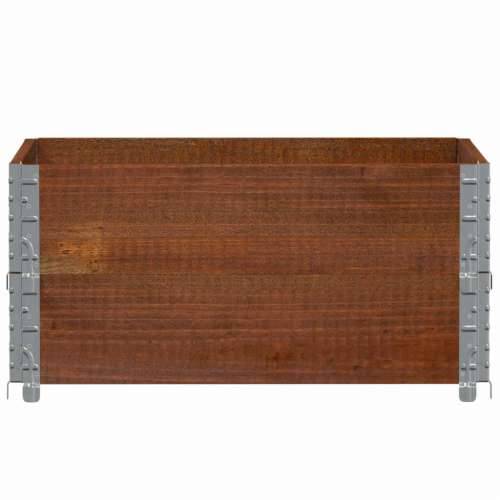 Vrtna sadilica smeđa 80x60 cm od borovine Tamno smeđa 80 x 60 x 41 cm 1 Cijena