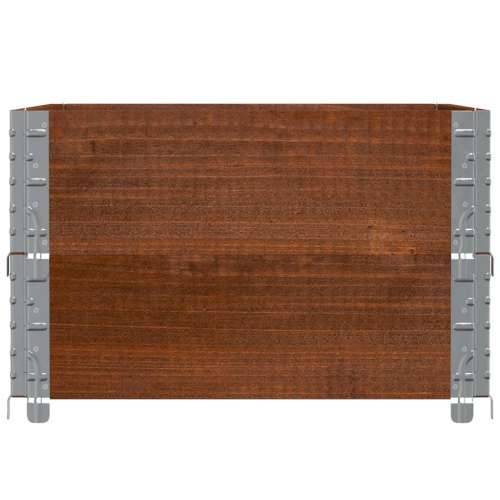 Vrtna sadilica smeđa 80x60 cm od borovine Tamno smeđa 80 x 60 x 41 cm 1 Cijena