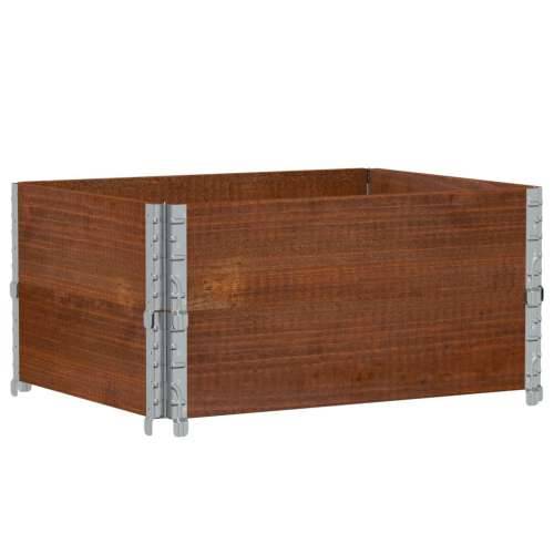 Vrtna sadilica smeđa 80x60 cm od borovine Tamno smeđa 80 x 60 x 41 cm 1 Cijena