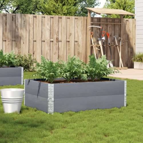 Vrtni sadilica siva 120 x 80 cm od masivne borovine - Siva 120 x 80 x 41 cm 1 Cijena