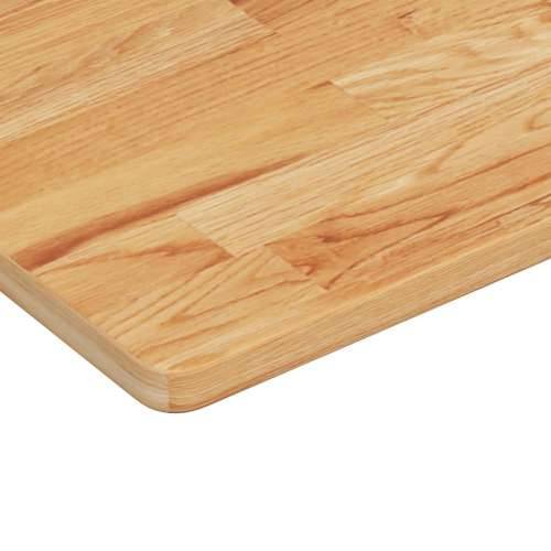 Zidna polica za Lavabo - Umivaonik od čelika i masivne hrastovine - svijetlo smeđa i bijela 60 x 40 x 2.5 cm 1 Trapez Cijena