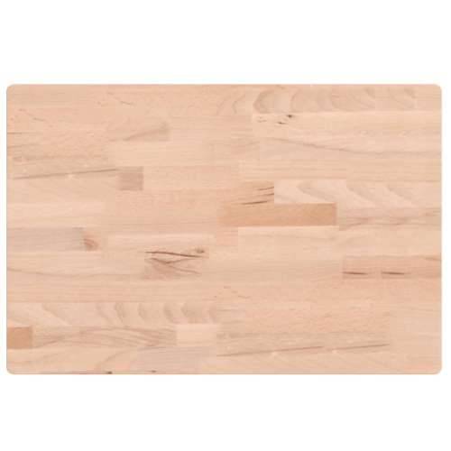 Zidna polica za Lavabo - Umivaonik od čelika i masivne bukovine - Smeđa i bijela 60 x 40 x 2.5 cm 1 Pravokutno Cijena