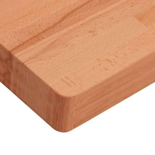 Zidna polica za Lavabo - Umivaonik od čelika i masivne bukovine - tamno smeđa i crna 60 x 60 x 4 cm 1 Trapez Cijena
