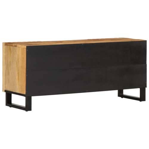 TV ormarić 105 x 34 x 46 cm od grubog masivnog drva manga - Svjetlosmeđa 1 Cijena