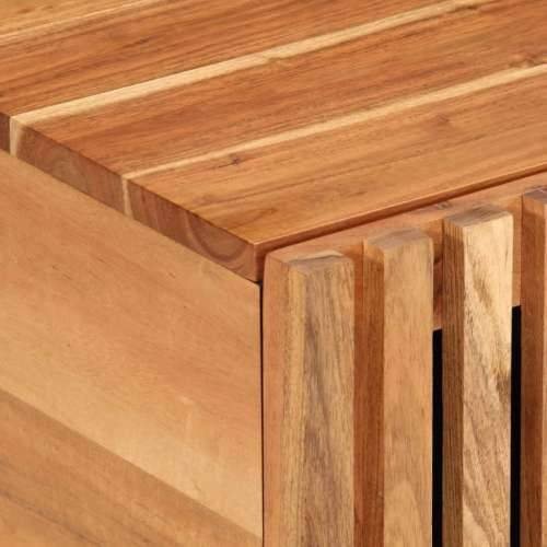 Stolić za kavu 80x51x40 cm od masivnog drva bagrema Smeđa 1 Masivno bagremovo drvo Cijena