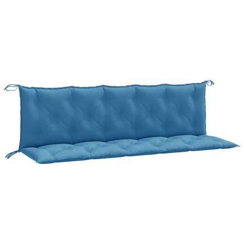 Jastuci za vrtnu klupu 2 kom plavi 180 x 50 x 7 cm od tkanine - prošarana plava 180 x 50 x 7 cm 1 Cijena