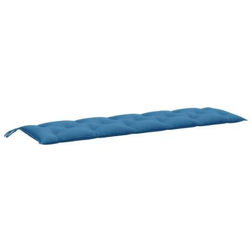 Jastuci za vrtnu klupu 2 kom plavi 180 x 50 x 7 cm od tkanine - prošarana plava 180 x 50 x 7 cm 1 Cijena