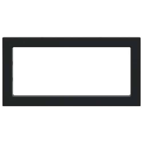 Nosači polica za Lavabo - Umivaonik 2 kom crni pravokutni čelični - Crna 15 x 30 cm 1 Pravokutno Cijena