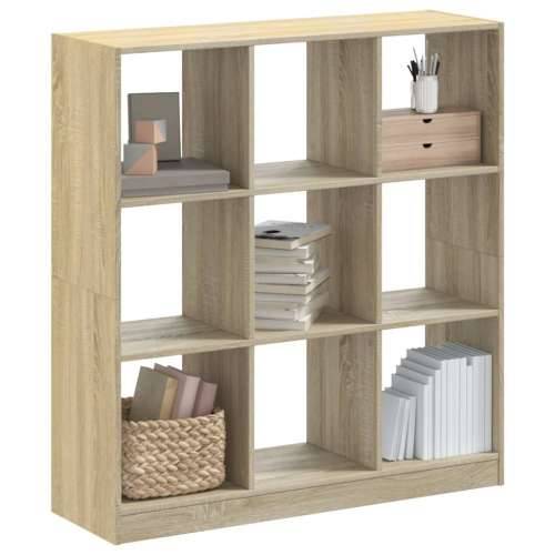 Regal za knjige boja hrasta 102x32x108 cm od konstruiranog drva - sonoma hrast 1 108 cm 102 cm Cijena