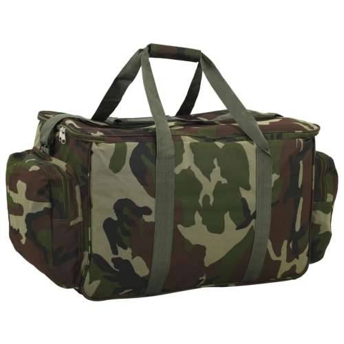 Torba za ribolov vodootporna maskirno zelena od tkanine Oxford - Zelena 70 x 35 x 35 cm Cijena