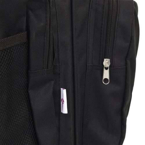 Torba za ribolov vodootporna crna od tkanine Oxford - Crna 70 x 35 x 35 cm Cijena