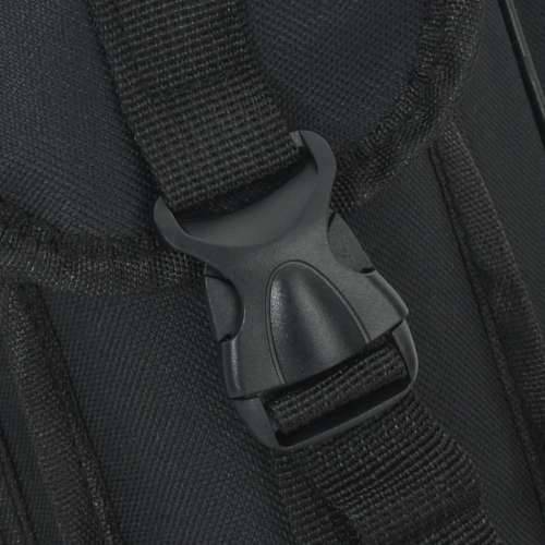 Torba za štap za pecanje crna 150 cm od tkanine Oxford - Crna 150 cm 2 odjeljka Cijena