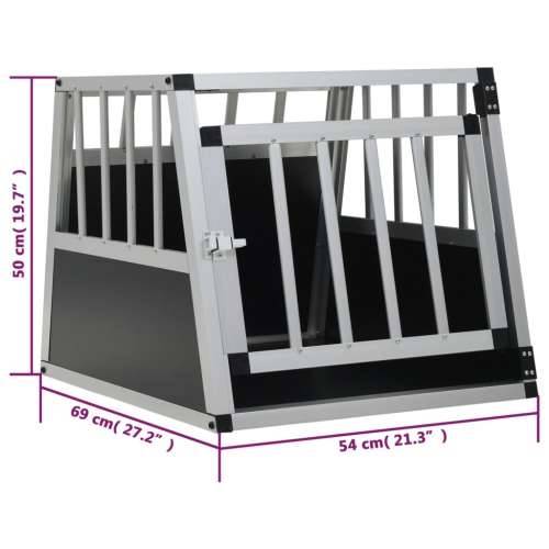 Kavez za pse s jednim vratima 54 x 69 x 50 cm Cijena
