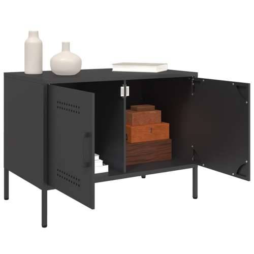 TV ormarići 2 kom crni 68 x 39 x 50,5 cm čelični Crna 2 Cijena