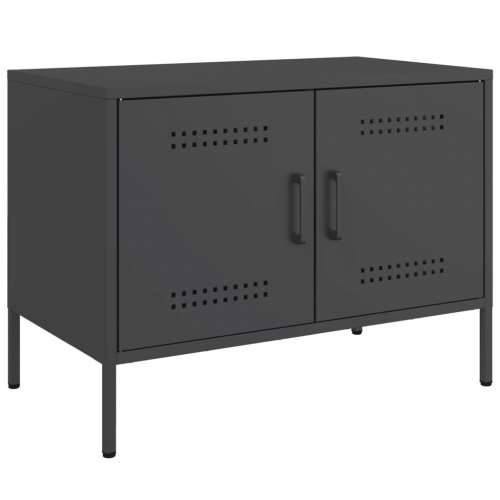 TV ormarići 2 kom crni 68 x 39 x 50,5 cm čelični Crna 2 Cijena
