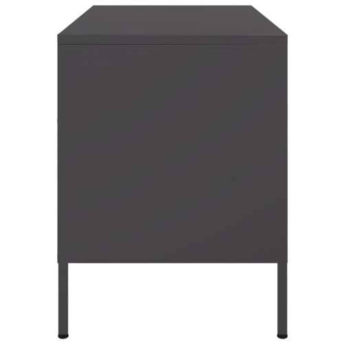 TV ormarići 2 kom crni 68 x 39 x 50,5 cm čelični Crna 2 Cijena
