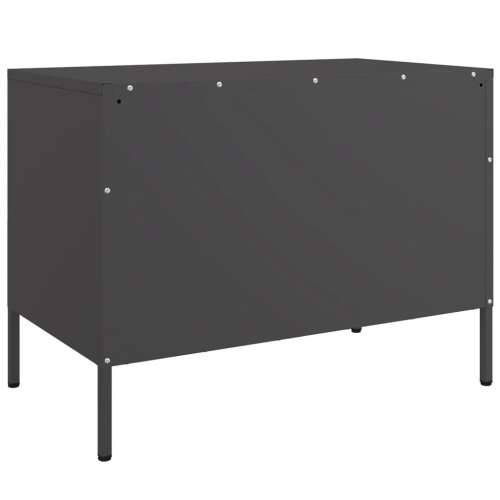TV ormarići 2 kom crni 68 x 39 x 50,5 cm čelični Crna 2 Cijena