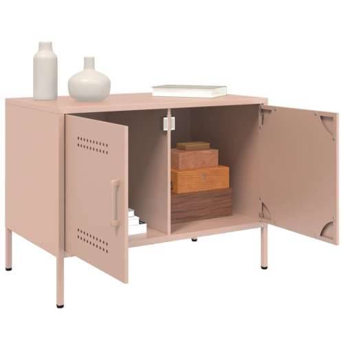 TV ormarići 2 kom ružičasti 68 x 39 x 50,5 cm čelični - Ružičasta 2 Cijena