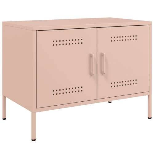 TV ormarići 2 kom ružičasti 68 x 39 x 50,5 cm čelični - Ružičasta 2 Cijena