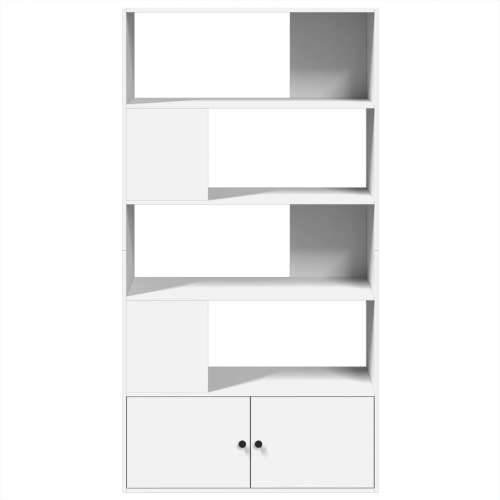Regal za knjige bijeli 100x36x189 cm od konstruiranog drva - Bijela 1 100 cm Cijena