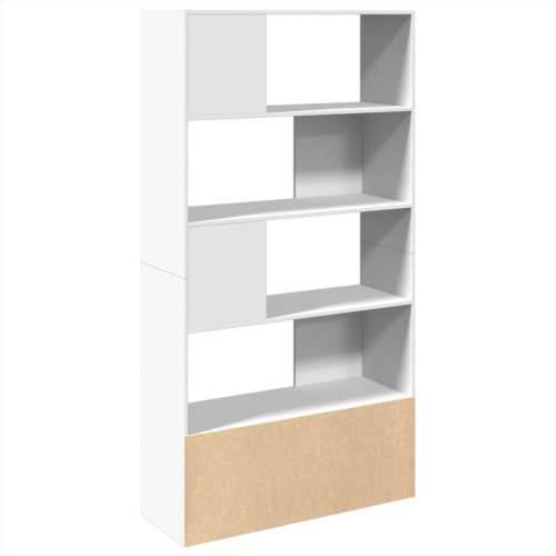 Regal za knjige bijeli 100x36x189 cm od konstruiranog drva - Bijela 1 100 cm Cijena