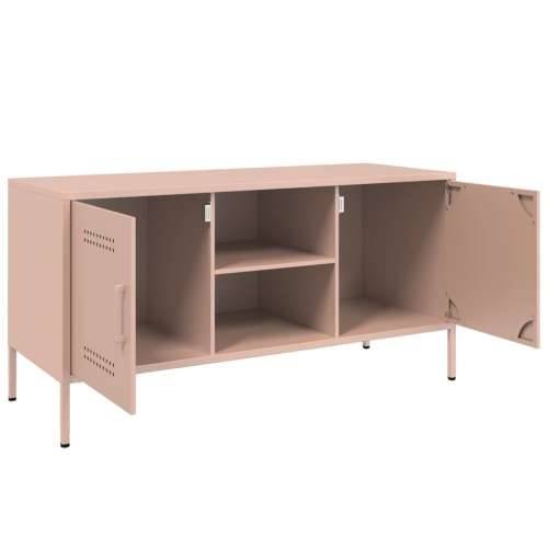 TV ormarić ružičasti 100,5 x 39 x 50,5 cm čelični - Ružičasta 1 Cijena