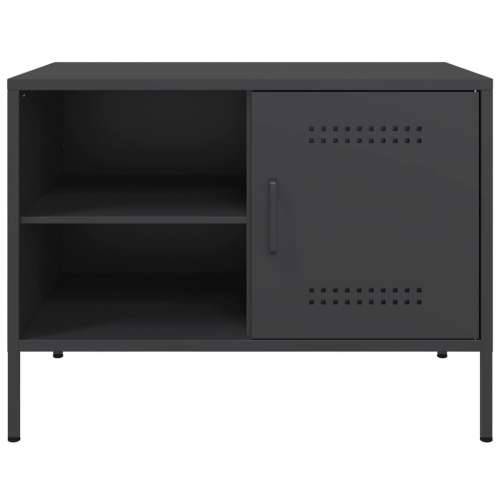 TV ormarić crni 68 x 39 x 50,5 cm čelični - Crna 1 Cijena