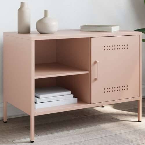 TV ormarić ružičasti 68 x 39 x 50,5 cm čelični Ružičasta 1 Cijena