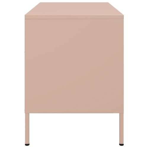 TV ormarić ružičasti 68 x 39 x 50,5 cm čelični Ružičasta 1 Cijena