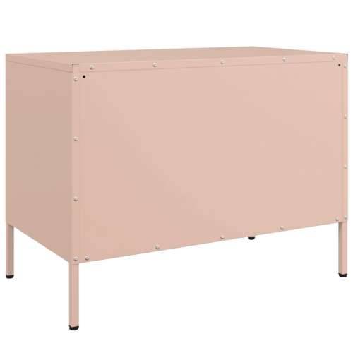 TV ormarić ružičasti 68 x 39 x 50,5 cm čelični Ružičasta 1 Cijena