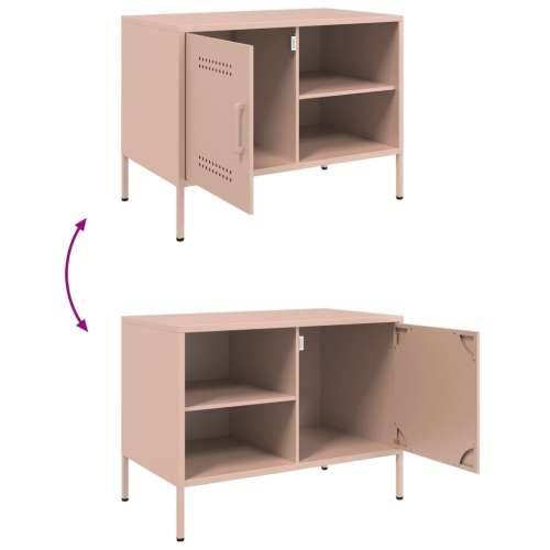 TV ormarić ružičasti 68 x 39 x 50,5 cm čelični Ružičasta 1 Cijena