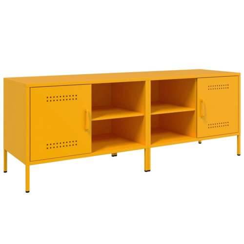 TV ormarići 2 kom žuta boja senfa 68 x 39 x 50,5 cm čelični - Žuta 2 Cijena