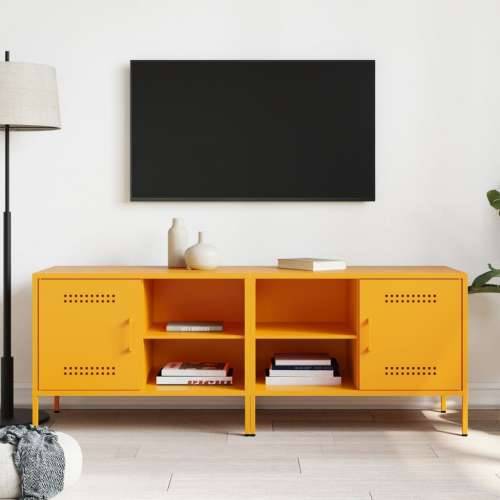 TV ormarići 2 kom žuta boja senfa 68 x 39 x 50,5 cm čelični - Žuta 2 Cijena