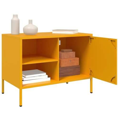 TV ormarići 2 kom žuta boja senfa 68 x 39 x 50,5 cm čelični - Žuta 2 Cijena
