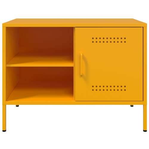 TV ormarići 2 kom žuta boja senfa 68 x 39 x 50,5 cm čelični - Žuta 2 Cijena