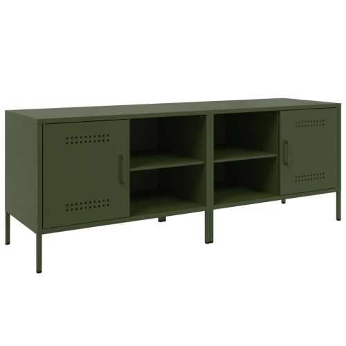 TV ormarići 2 kom maslinastozeleni 68 x 39 x 50,5 cm čelični - Zelena 2 Cijena