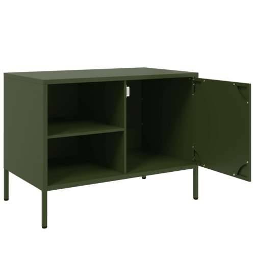TV ormarići 2 kom maslinastozeleni 68 x 39 x 50,5 cm čelični - Zelena 2 Cijena