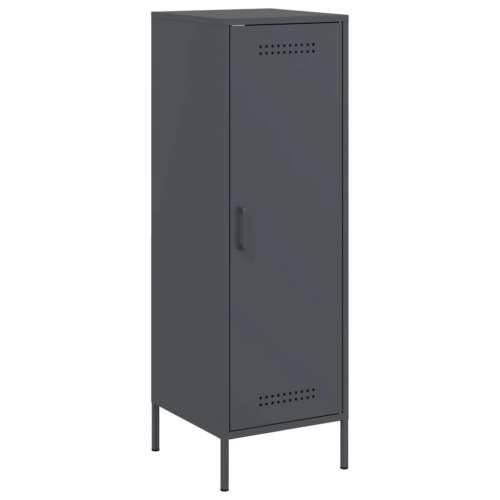 Visoka komoda antracit 36 x 39 x 113 cm čelična Antracit 1 Cijena