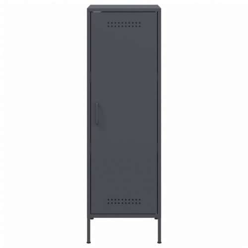 Visoka komoda antracit 36 x 39 x 113 cm čelična Antracit 1 Cijena