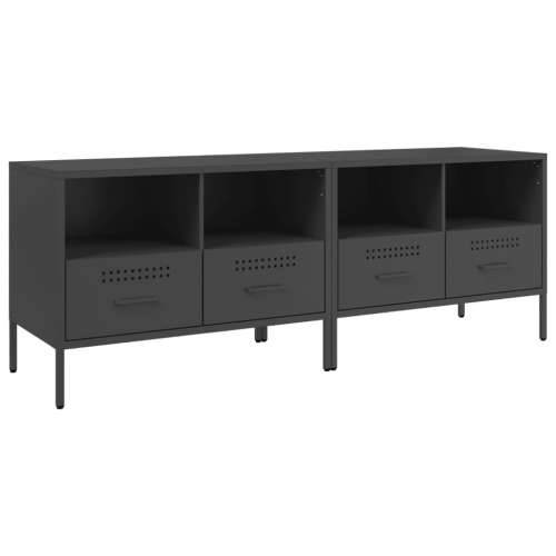 TV ormarići 2 kom crni 68 x 39 x 50,5 cm čelični - Crna 2 Cijena