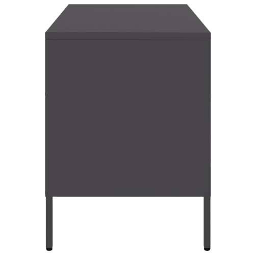 TV ormarići 2 kom crni 68 x 39 x 50,5 cm čelični - Crna 2 Cijena