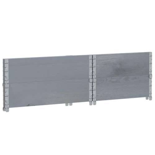 Vrtna sadilica siva 80x60 cm od masivne borovine - Siva 80 x 60 x 41 cm 1 Cijena