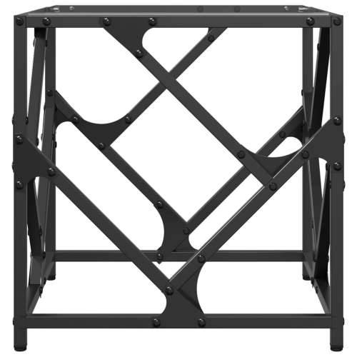 Stolić s prozirnom staklenom površinom 40x40x41 cm čelik - prozirno staklo 40 x 40 x 41 cm 1 Cijena