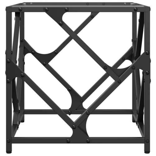 Stolić s prozirnom staklenom površinom 40x40x41 cm čelik - prozirno staklo 40 x 40 x 41 cm 1 Cijena