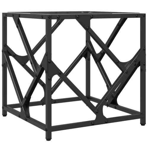 Stolić s prozirnom staklenom površinom 40x40x41 cm čelik - prozirno staklo 40 x 40 x 41 cm 1 Cijena